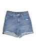 Express Blue Denim Shorts Size 0R - photo 1