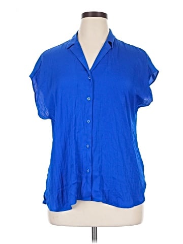 Nine West Short Sleeve Blouse (view 1)