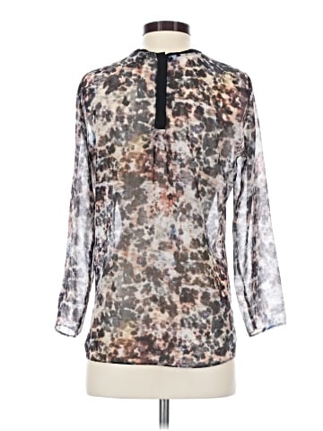 Zara Basic 3/4 Sleeve Blouse (view 2)