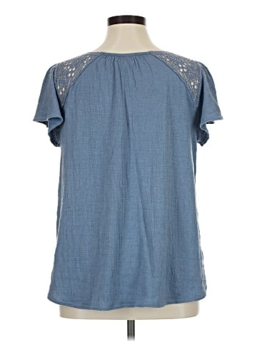 Max Studio Short Sleeve Blouse (view 2)