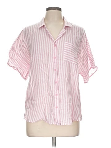 Garnet Hill Short Sleeve Blouse (view 1)