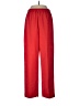 Helene Blake 100% Polyester Solid Red Casual Pants Size 12 - photo 1