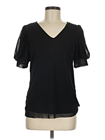 Worthington Short Sleeve Blouse (view 1)