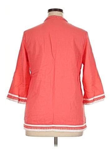 Saint Tropez West 3/4 Sleeve Blouse (view 2)