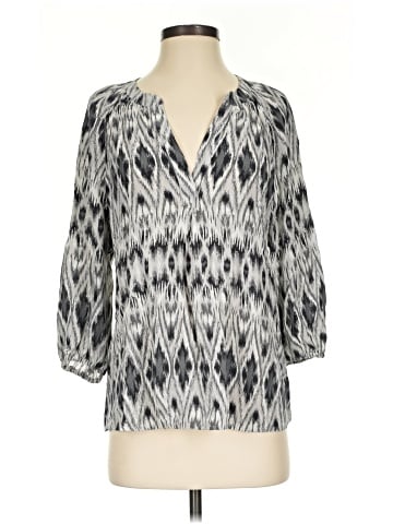 Joie 3/4 Sleeve Silk Top (view 1)