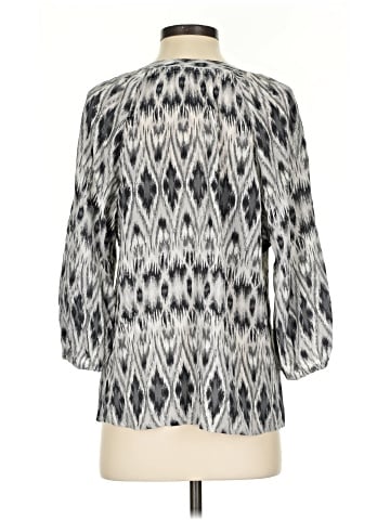 Joie 3/4 Sleeve Silk Top (view 2)
