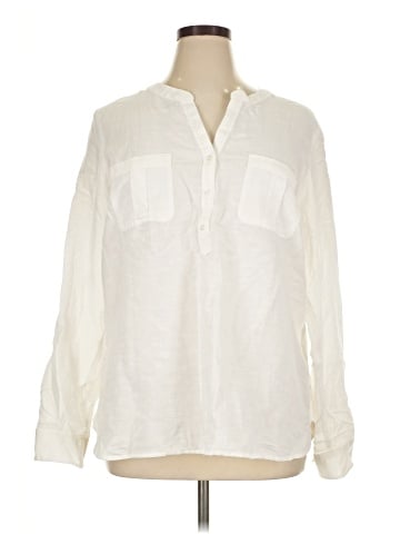 Talbots Outlet Long Sleeve Blouse (view 1)