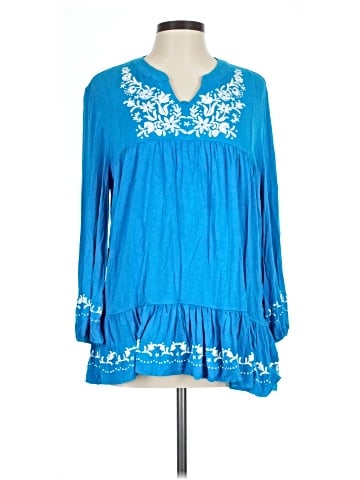 MULTIPLES Long Sleeve Blouse (view 1)