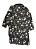 DR2 100% Polyester Black Kimono Size M - photo 3