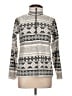 Eddie Bauer 100% Polyester Print Gray Pullover Sweater Size M - photo 1