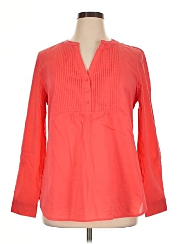 Gap Outlet Long Sleeve Blouse (view 1)