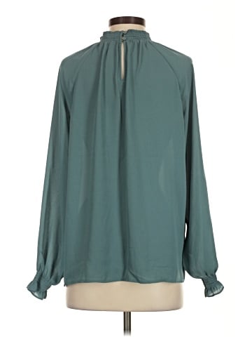 Ann Taylor LOFT Outlet Long Sleeve Blouse (view 2)