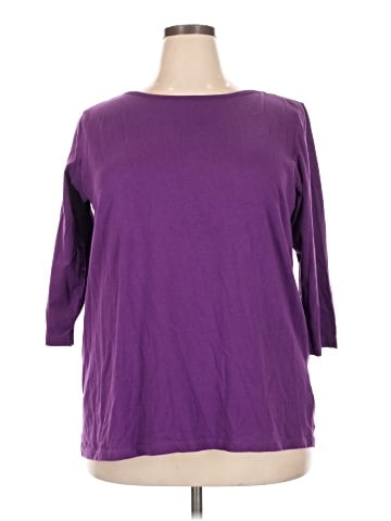 Isaac Mizrahi New York 3/4 Sleeve T-Shirt (view 1)