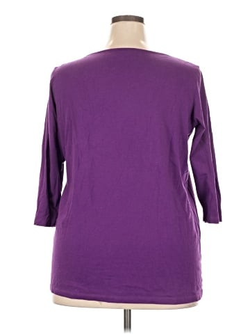 Isaac Mizrahi New York 3/4 Sleeve T-Shirt (view 2)