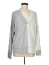H by Bordeaux Silver Pullover Sweater Size M - photo 1