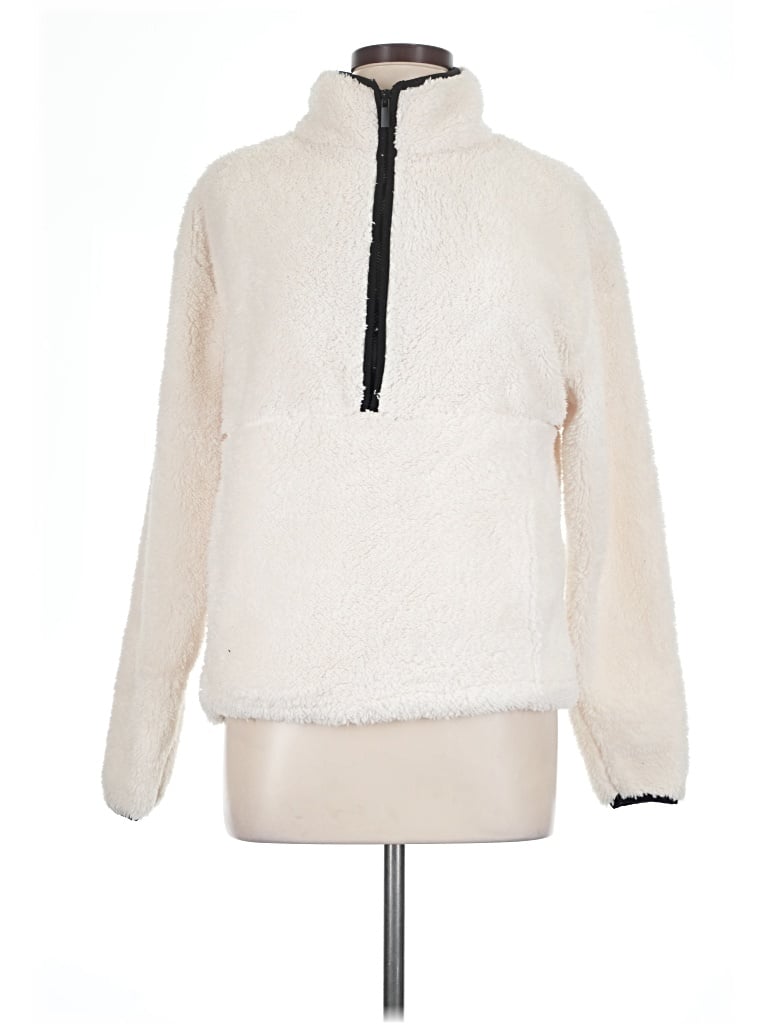 Pre-owned No Boundaries Fleece Jacket In Ivory