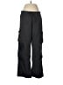 Wink Black Cargo Pants Size Med Petite - photo 1