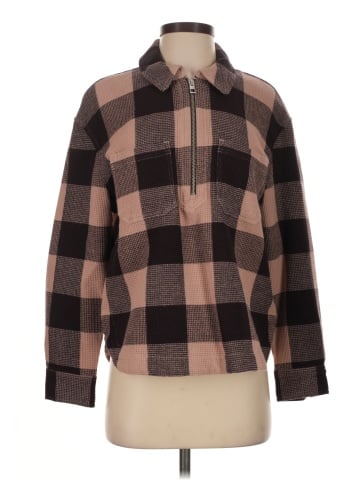 Madewell Waffle Half-Zip Popover Shirt (view 1)