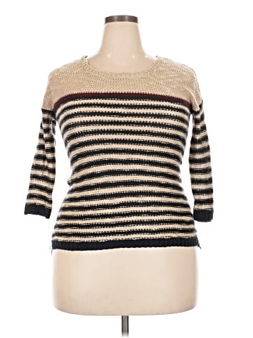 Pink Rose Pullover Sweater (view 1)