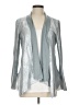 Bagatelle 100% Polyester Silver Cardigan Size L - photo 1