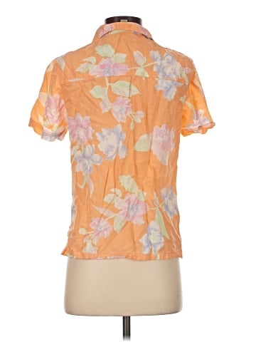 AKS by Amy K Su Short Sleeve Blouse (view 2)