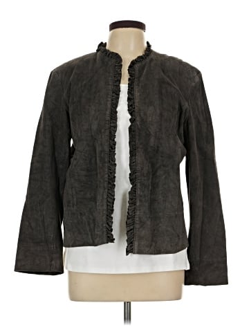 Chico's Leather Jacket (view 1)