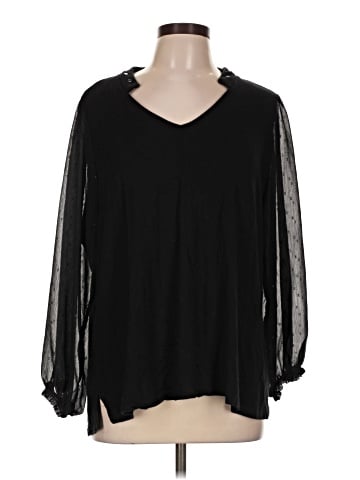 Democracy Long Sleeve Blouse (view 1)