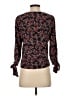 CeCe Black 3/4 Sleeve Blouse Size S - photo 2