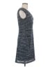 Connected Apparel 100% Polyester Tweed Gray Cocktail Dress Size 8 Petite - photo 4