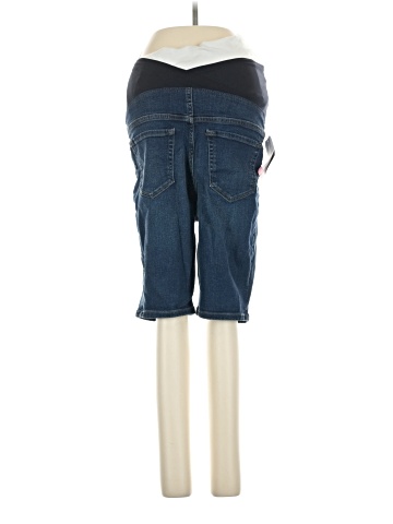 Isabel Maternity Denim Shorts (view 2)