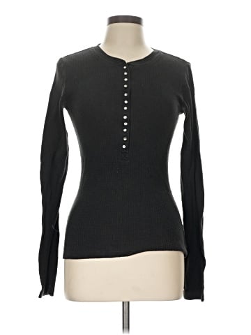clothes Long Sleeve Henley (view 1)