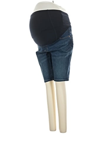 Isabel Maternity Denim Shorts (view 1)