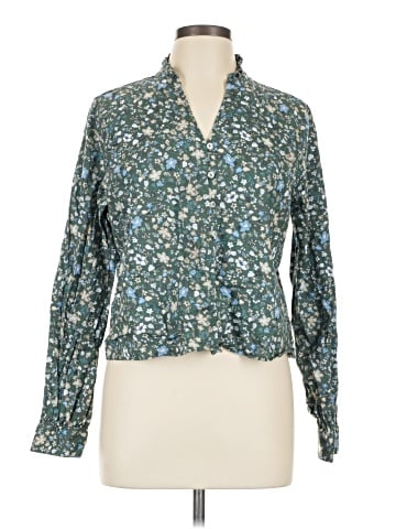 Carve Designs Long Sleeve Blouse (view 1)