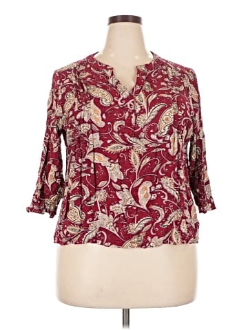 Fun2Fun 3/4 Sleeve Blouse (view 1)