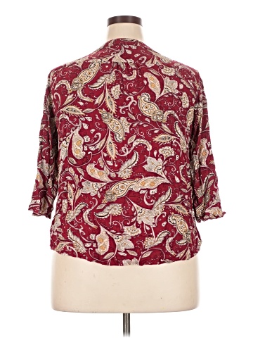 Fun2Fun 3/4 Sleeve Blouse (view 2)