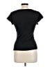 Max Studio Black Short Sleeve Top Size L - photo 2