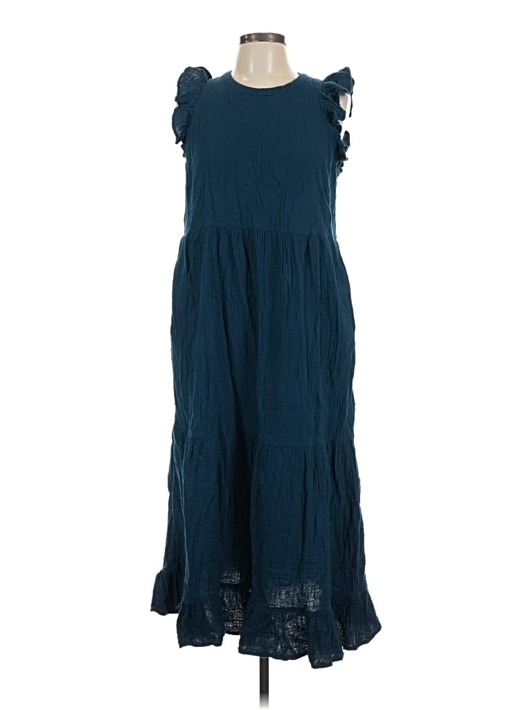 Pre-owned Universal Thread Casual Dress In Blue