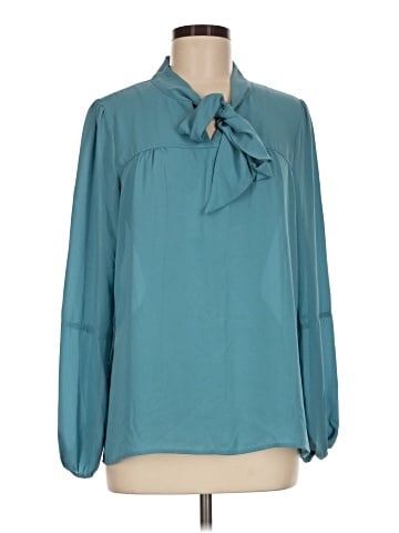 DKNY Long Sleeve Blouse (view 1)