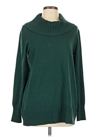 Cable & Gauge Turtleneck Sweater (view 1)