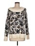 Ann Taylor LOFT Print Ivory Pullover Sweater Size M - photo 1