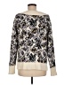 Ann Taylor LOFT Print Ivory Pullover Sweater Size M - photo 2