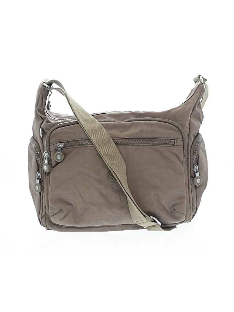 Pre-owned Kipling Crossbody Bag In Gray