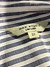 Max Studio Stripes Silver Long Sleeve Blouse Size 2X - photo 7