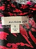 Allison Joy Animal Print Red Long Sleeve Blouse Size S - photo 7