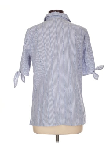 Talbots 3/4 Sleeve Button-Down Shirt (view 2)
