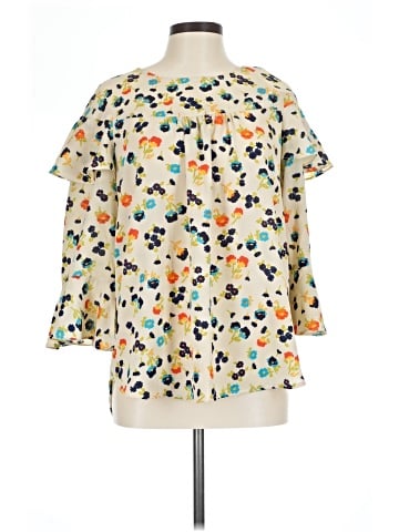 Pleione 3/4 Sleeve Blouse (view 1)
