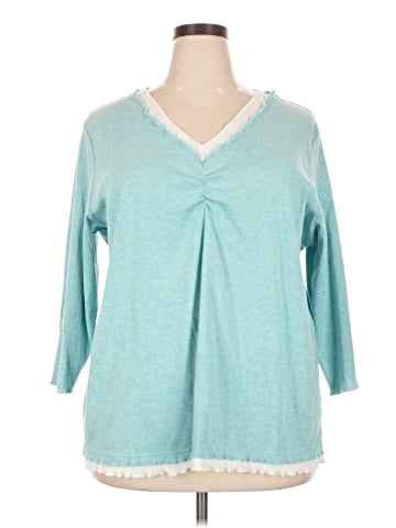 Fashion Bug 3/4 Sleeve Top (view 1)