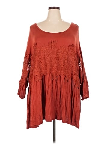 Roaman's 3/4 Sleeve Blouse (view 1)