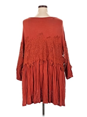 Roaman's 3/4 Sleeve Blouse (view 2)