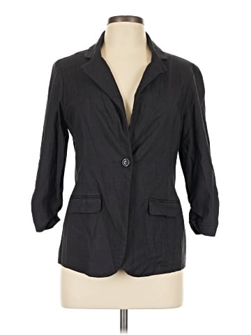 SOHO Apparel Ltd 3/4 Sleeve Button-Down Shirt (view 1)